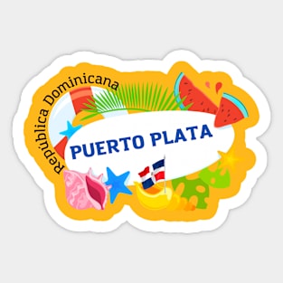 Puerto Plata - Dominican Republic Sticker